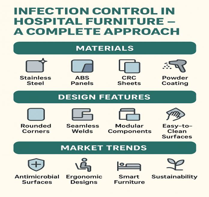 Infection Control in Hospital Furniture: Materials, Design, and Market Trends